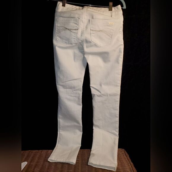 WHBM • White Slim Ankle Jeans Sz 00R - Picture 3 of 5